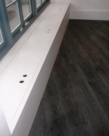 home office cabinets and 

shelving installations